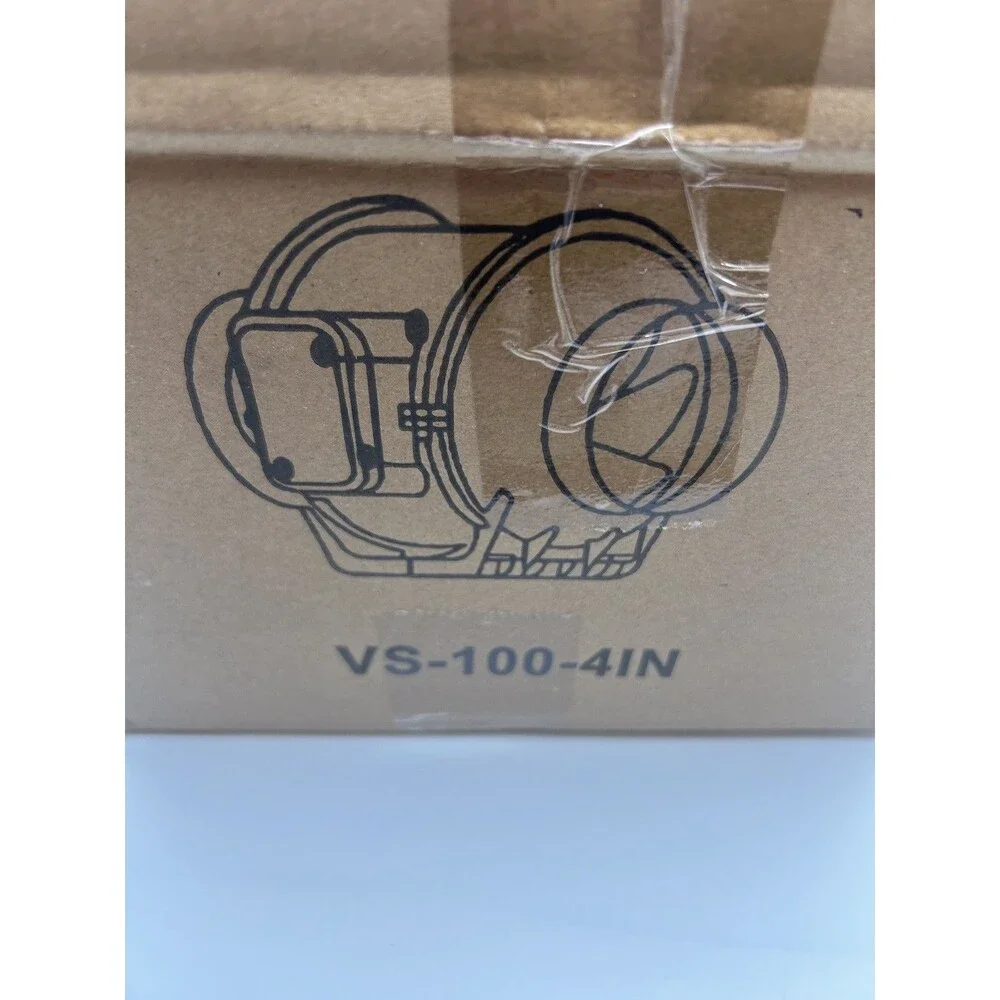 Voltset VS-100-4IN 4” Inline Duct Ventilation Fan 280 CFM 50W 110V